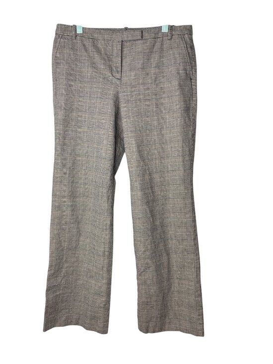 LOFT Pants - Ann Taylor LOFT Marisa Wide Leg Dress Pants Size 10 Vintage Y2K Plaid Multicolor